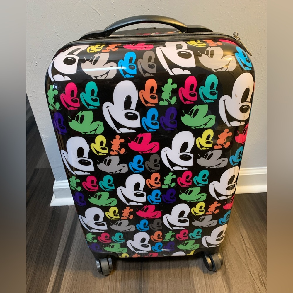 Disney Brand carry on hard shell suitcase